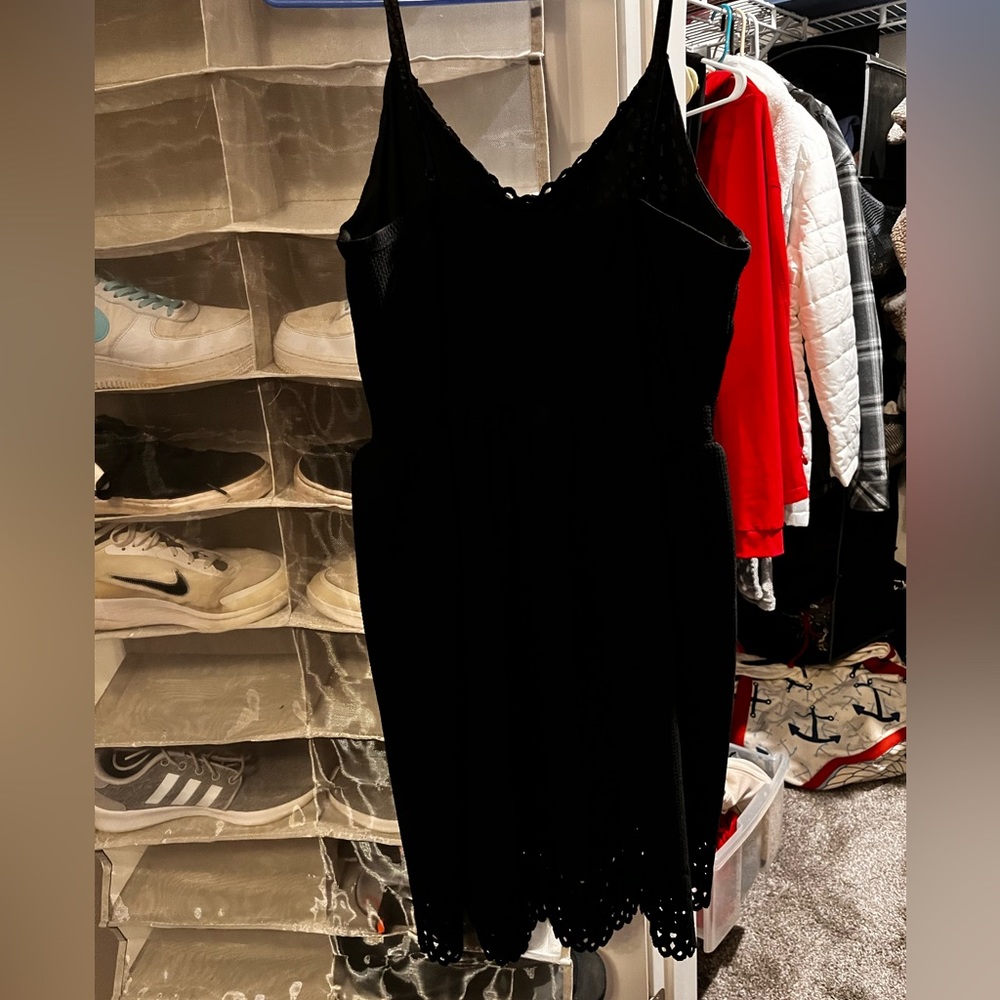 black dress